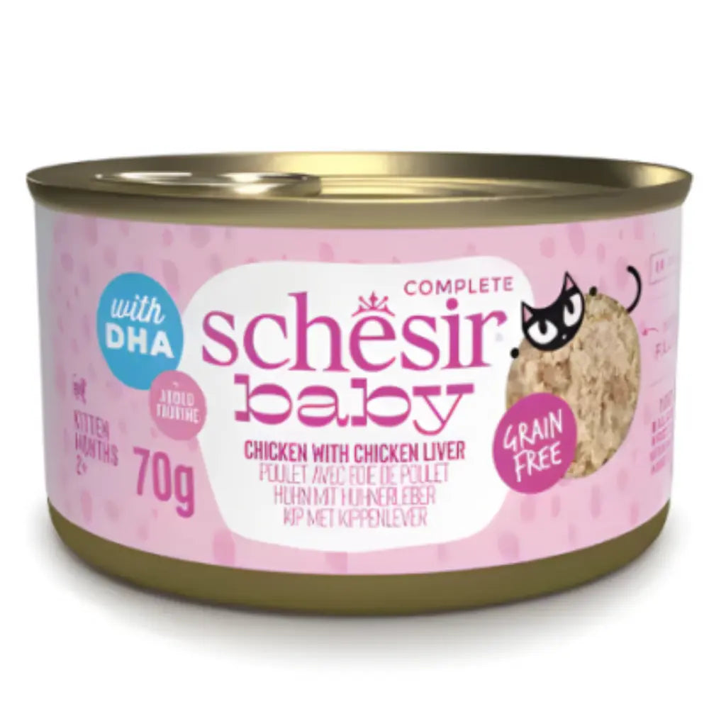 Schesir Baby Kitten Wholefood Chicken 70g