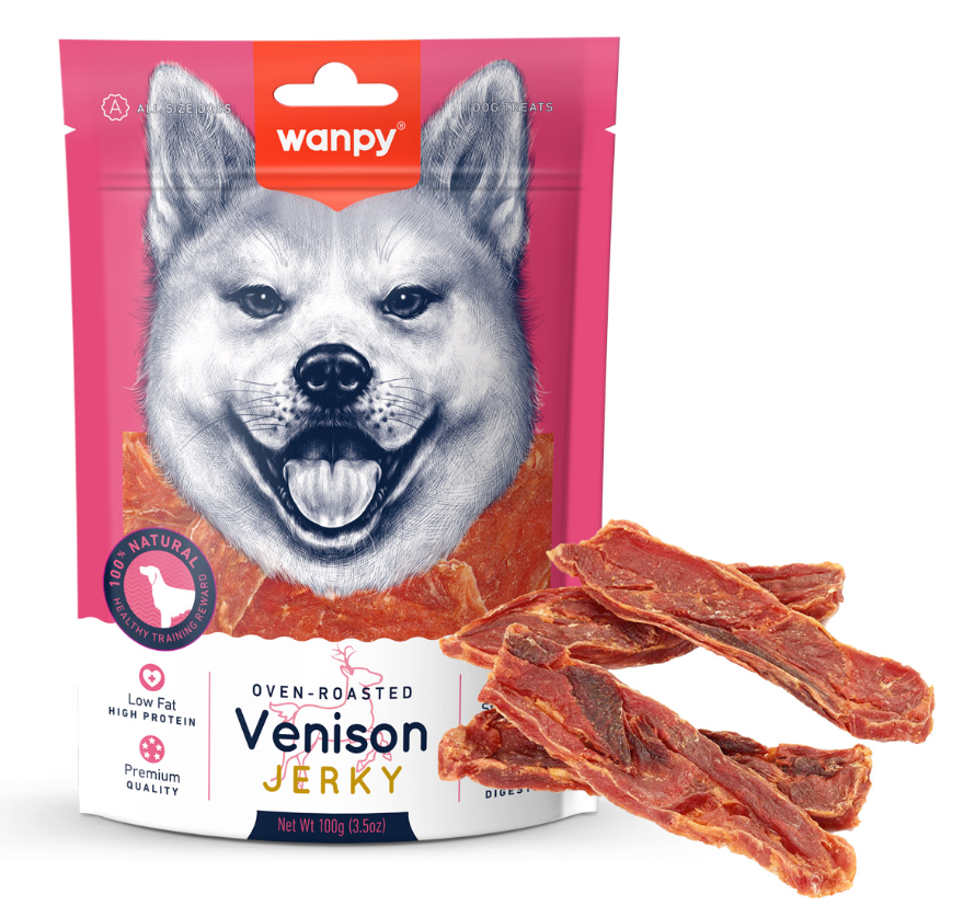 Wanpy - Dry Venison Jerky 100g