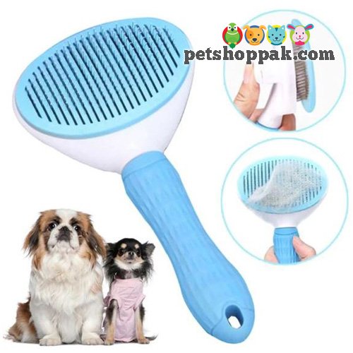 Self-Cleaning Slicker Brush Oval