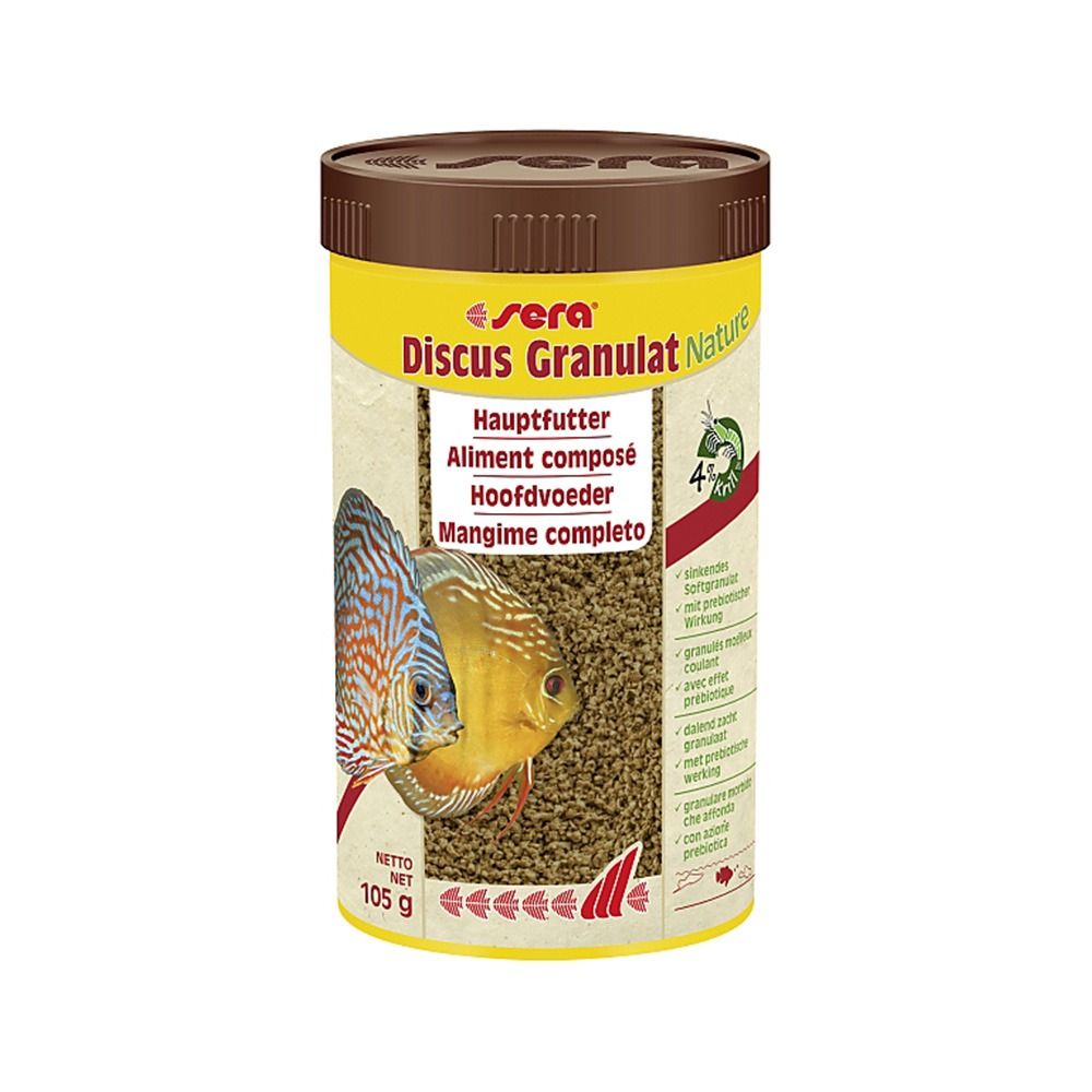 Sera Discus Granules Nature Fish Food - 250 ml