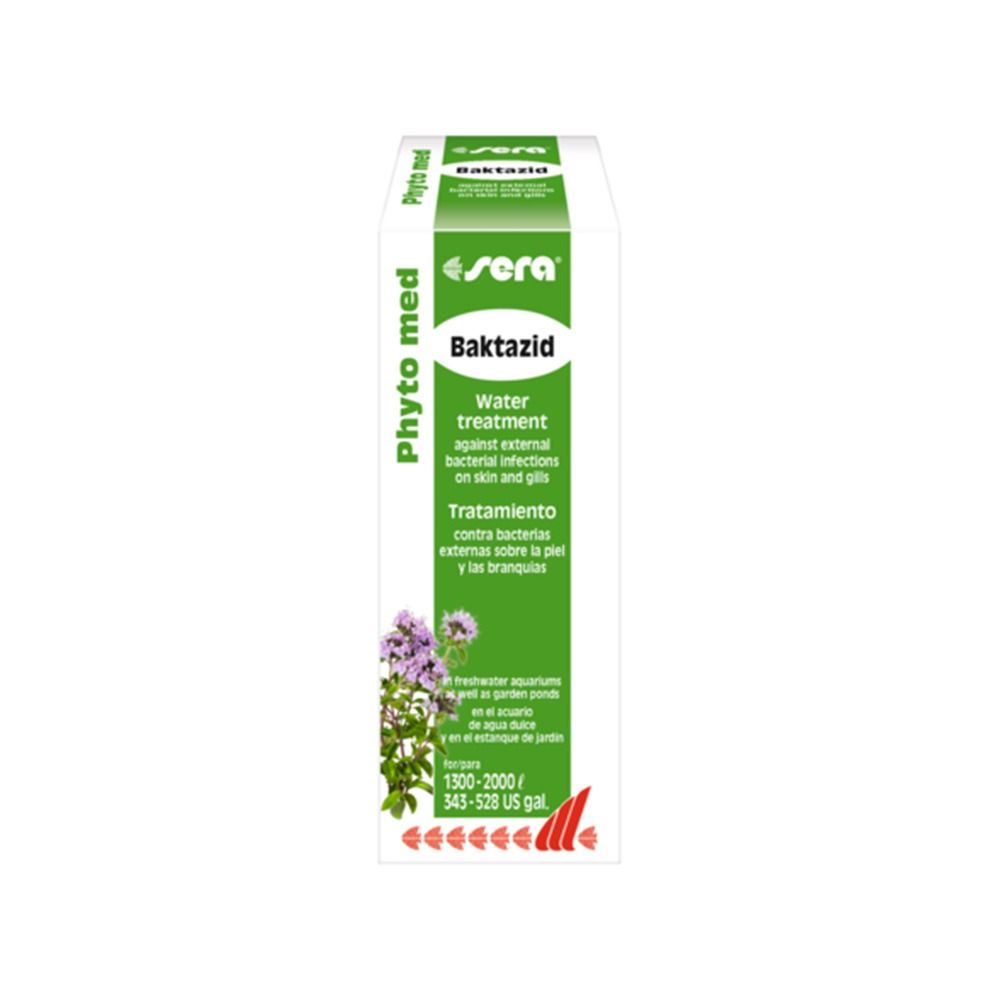 Sera Phyto Med Baktazid Water Conditioner - 30 ml