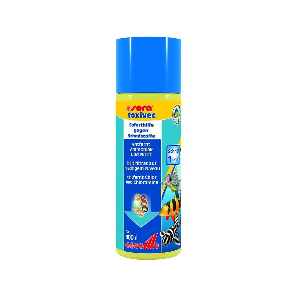 Sera Toxivec First Aid In Aquariums - 250ml