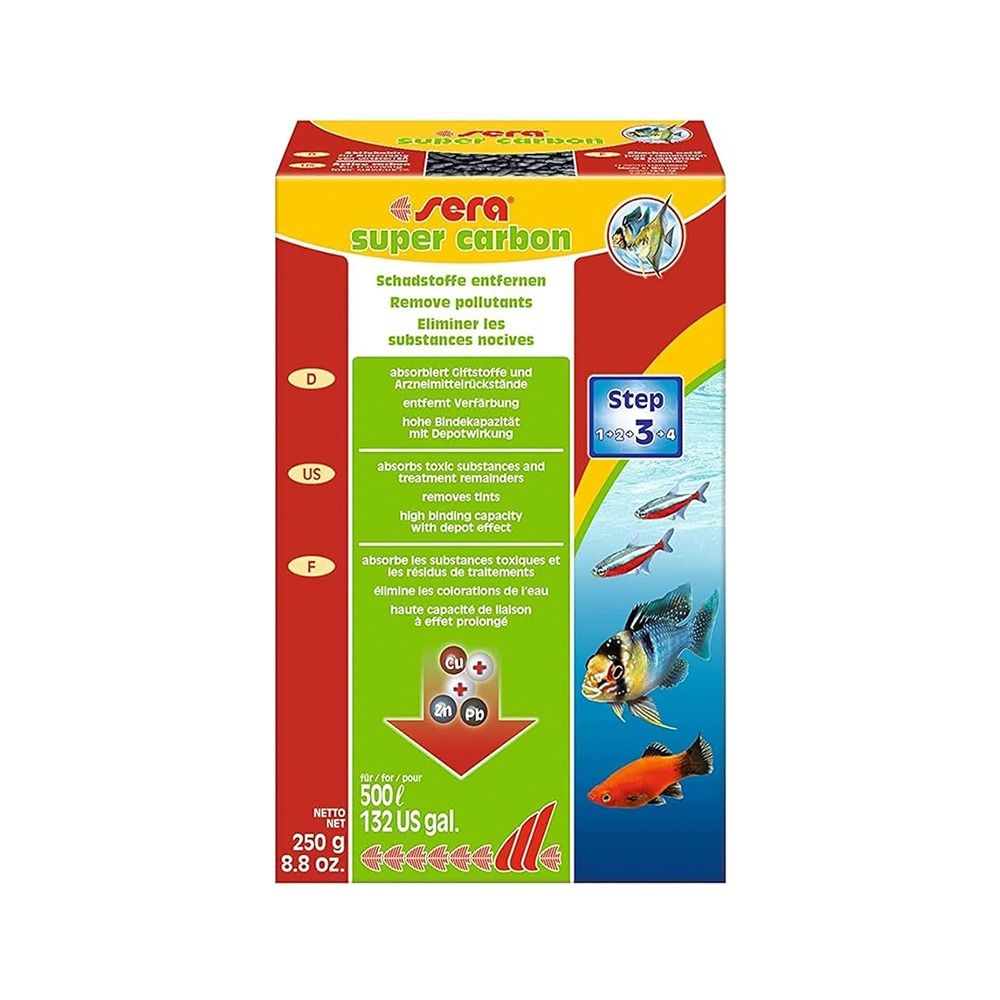 Sera Super Carbon - 250 g