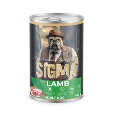 Sigma Dog Tin Food with Lamb Chunks