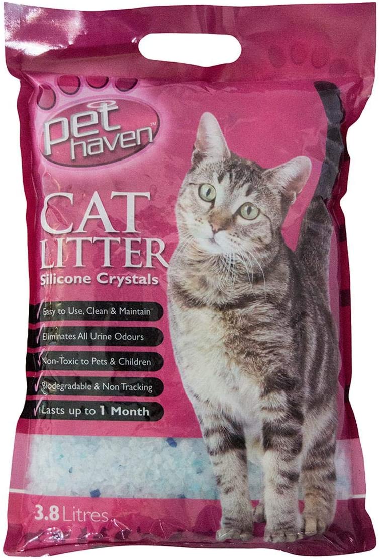 CAT LITTER SILICON CRYSTAL 3.8 LTR