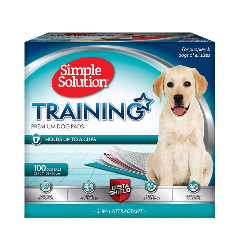 Simple Solutions Training Pads (Premium) - 55 X 56 Cms - 100 Pads