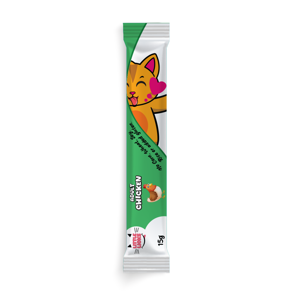 Smudges Little Licks Chicken Creamy Bisque Treats for Adult Cat 1 x 15g