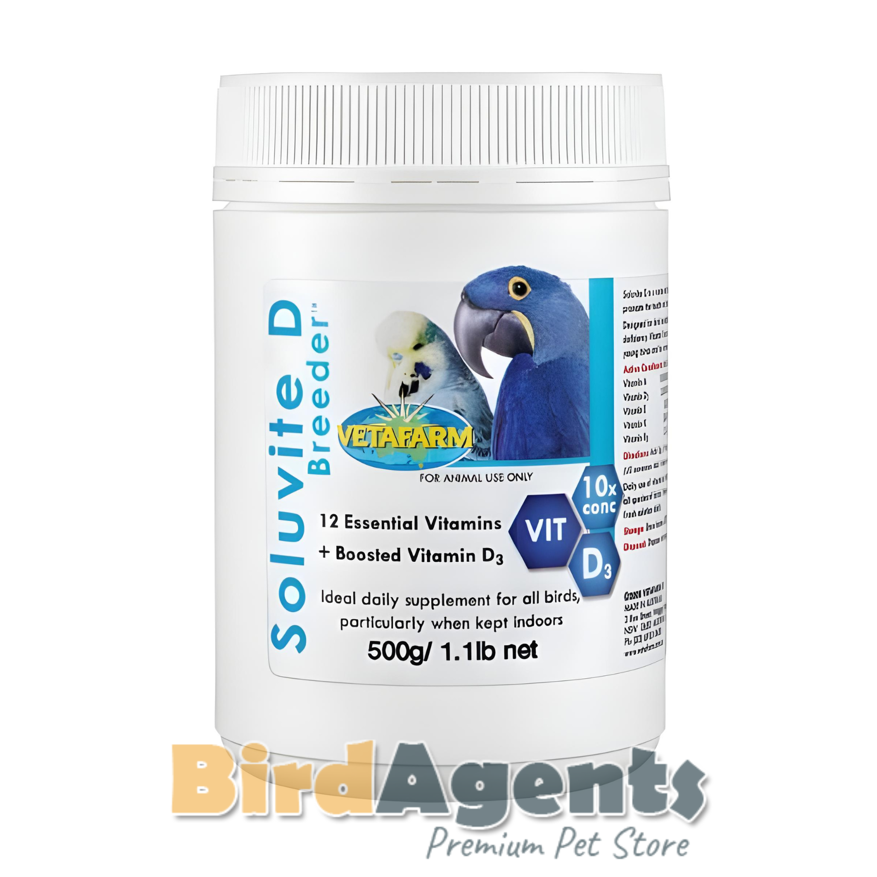 Soluvite D Breeder β Essential Vitamins + Boosted Vitamin D3