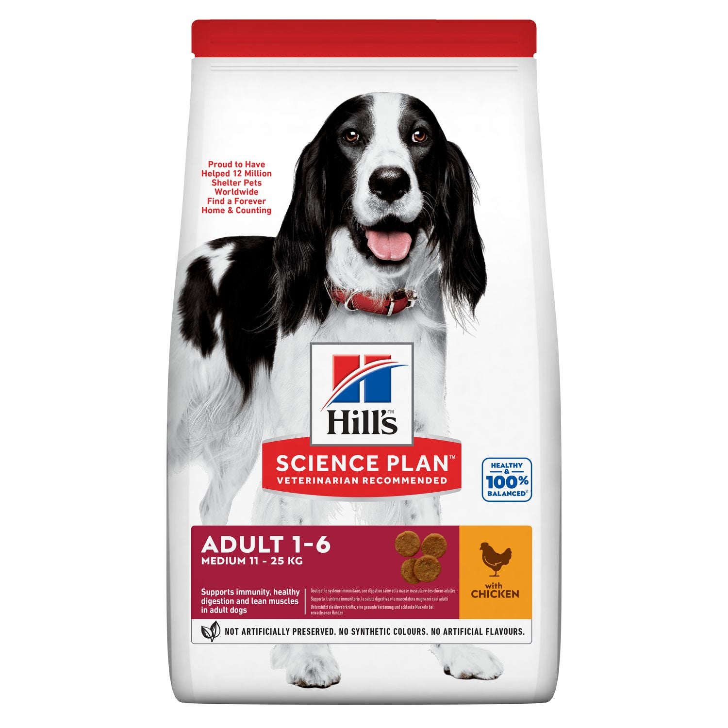 Hills Science Plan Medium Adult Dog Food with Chicken