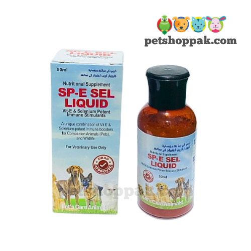 SP-E Sel Liquid: Pet Immunity Booster for Pets