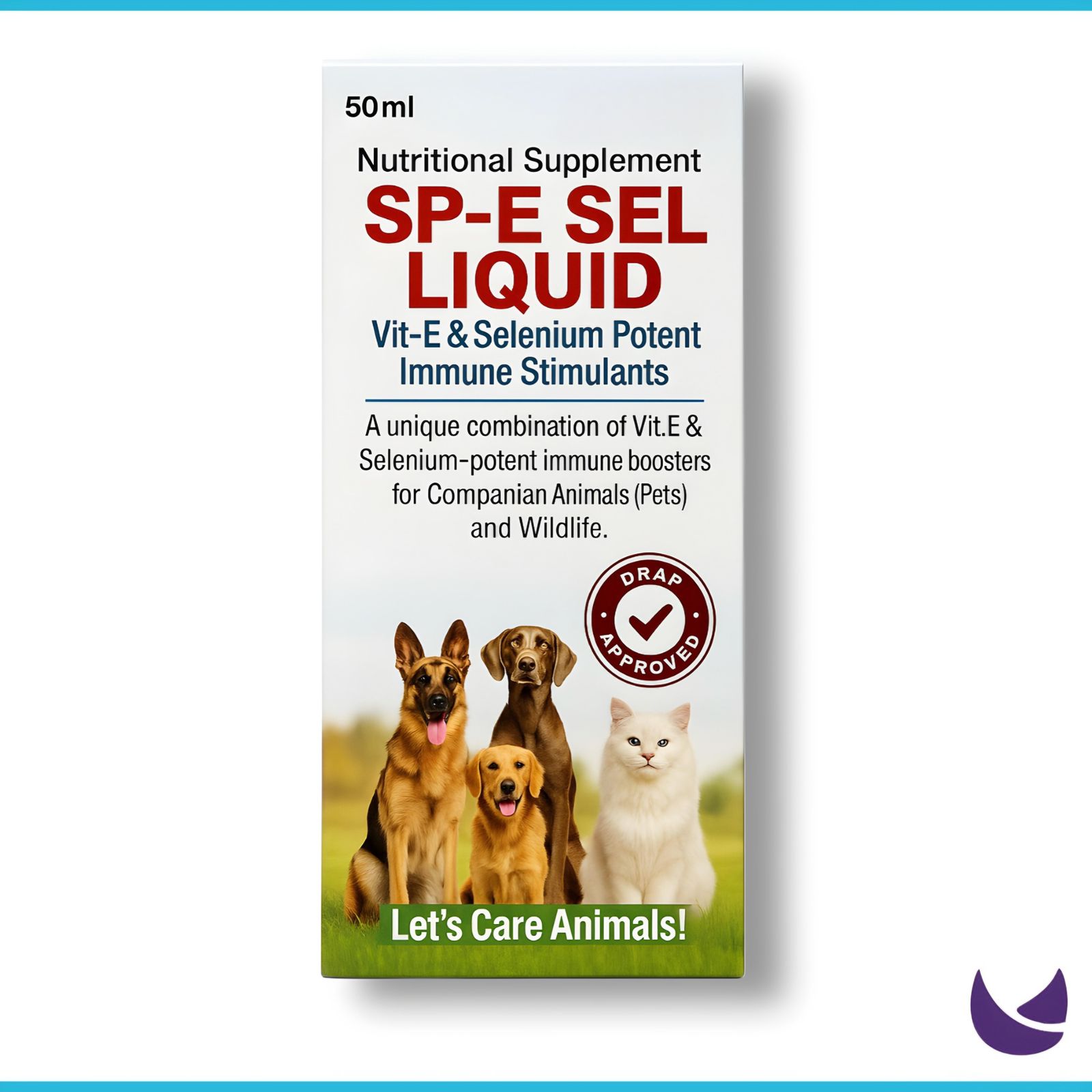 SP-E Sel Liquid: Pet Immunity Booster