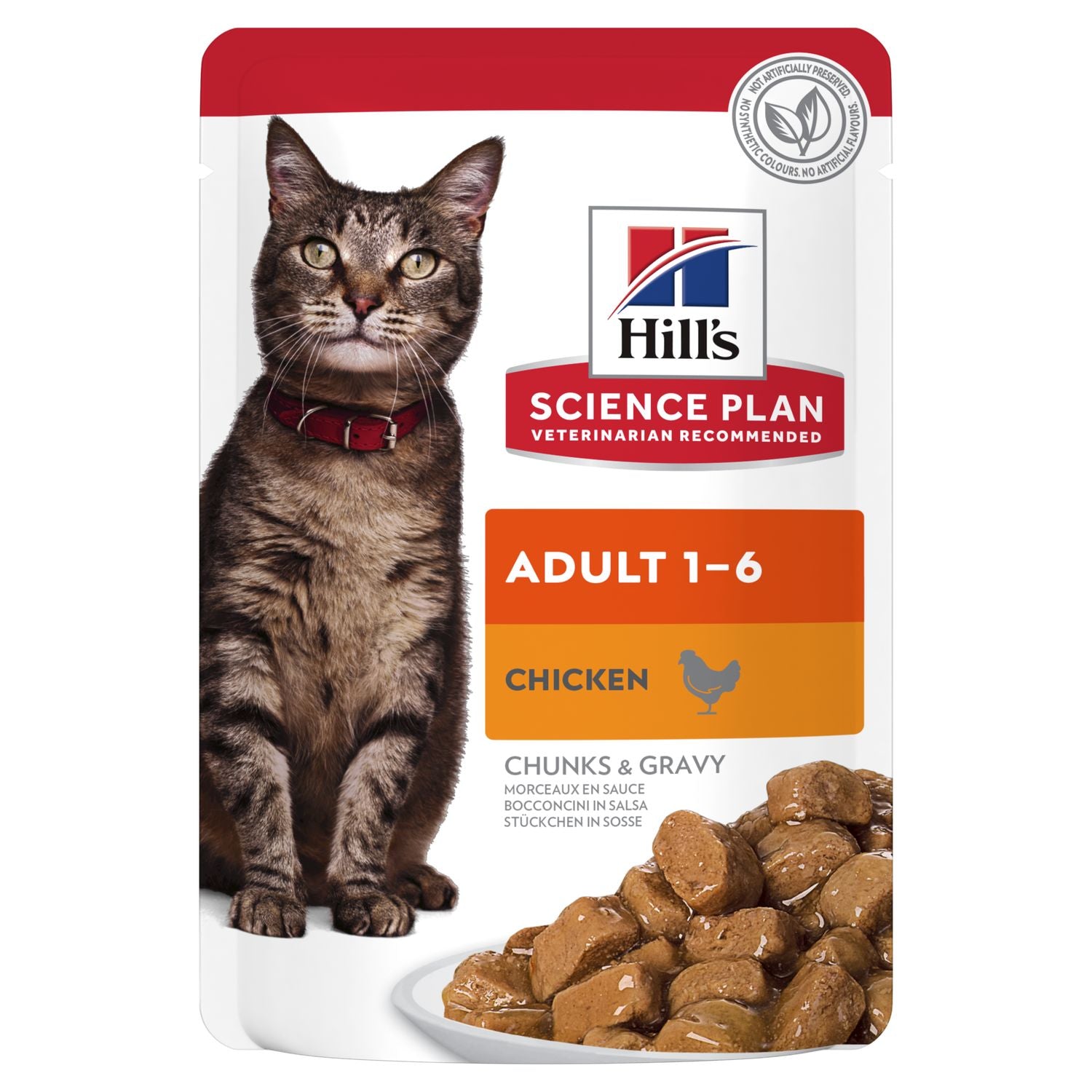 Hills Science Plan Adult Wet Cat Food Chicken Pouches