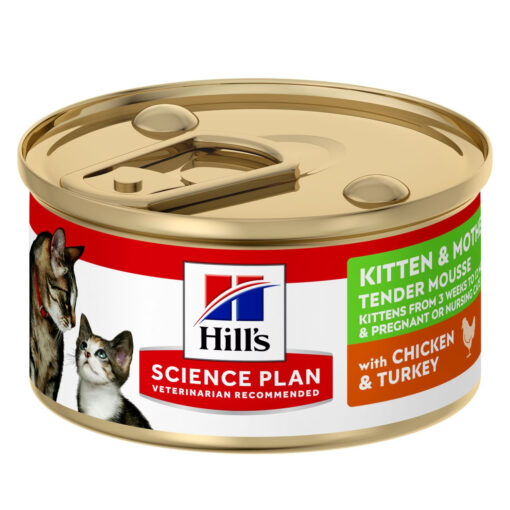 Hill’s Science Plan Wet Kitten & Mother Mousse with Chicken & Turkey