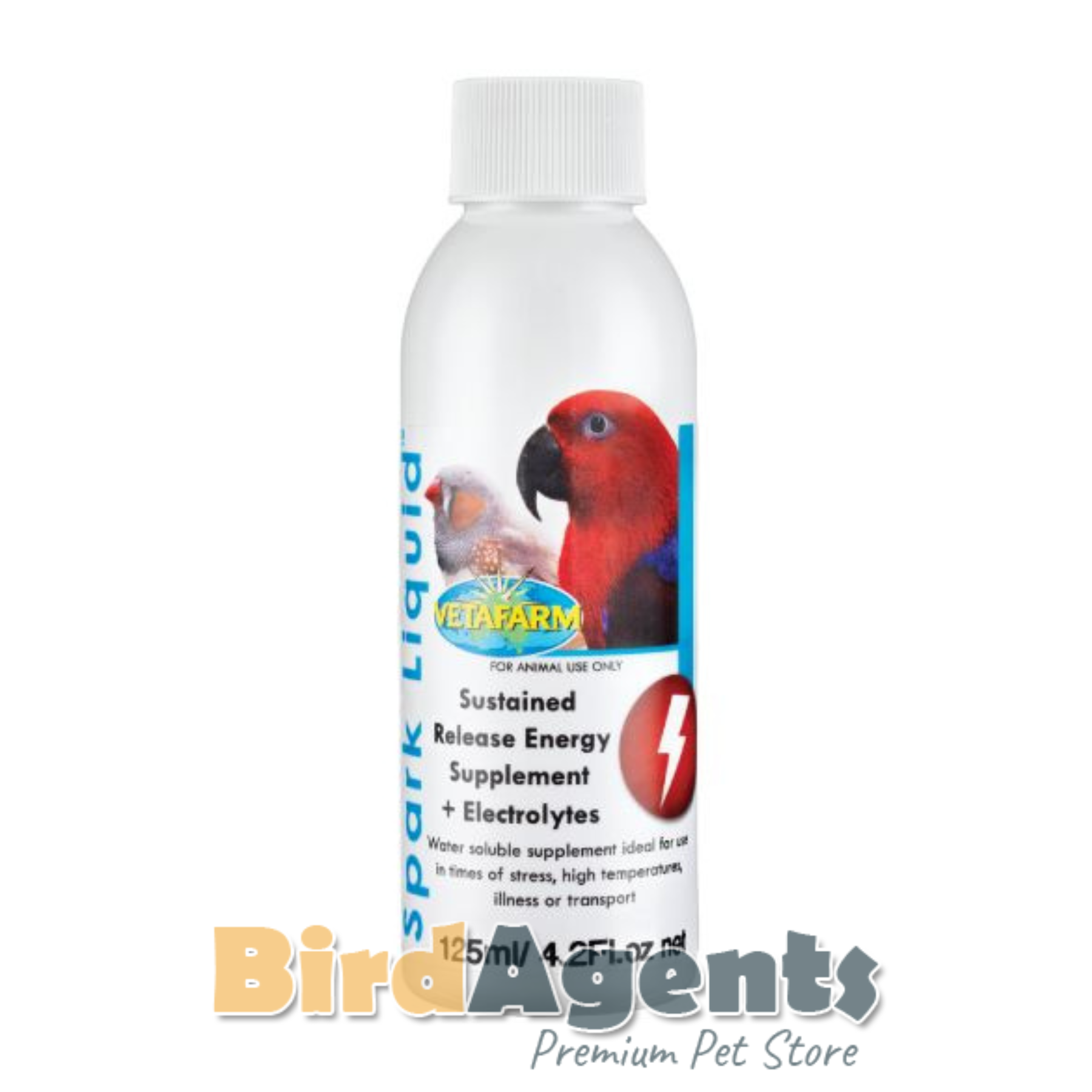 Spark Liquid - Electrolyte & Energy Supplement for Birds
