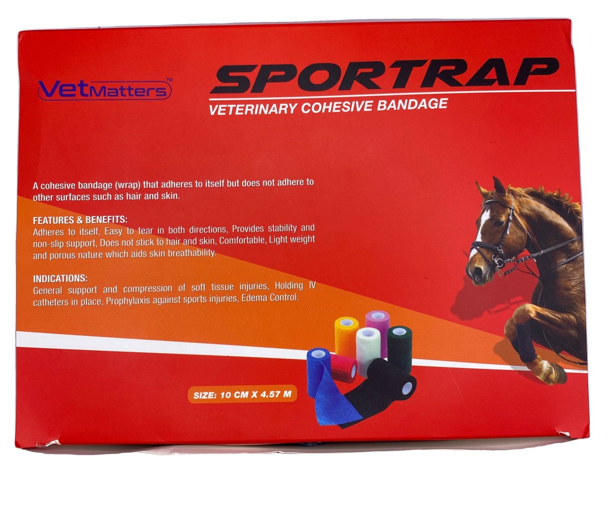 SPORTRAP veterinary cohesive bandage 1piece