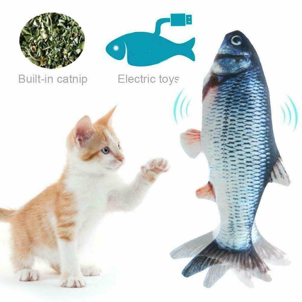 Electric Fish Toy For Pets