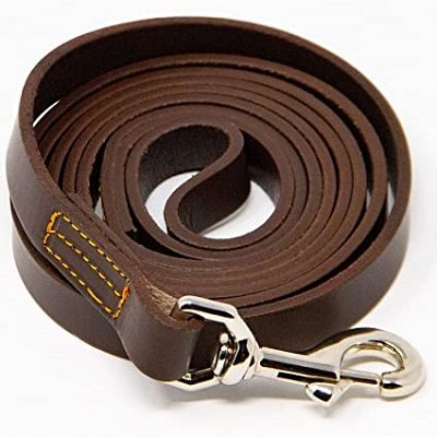 Dogs Square Leather Leash
