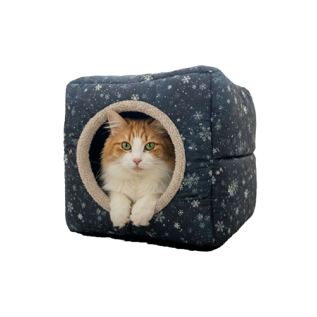 Square Pet House 35 CM.