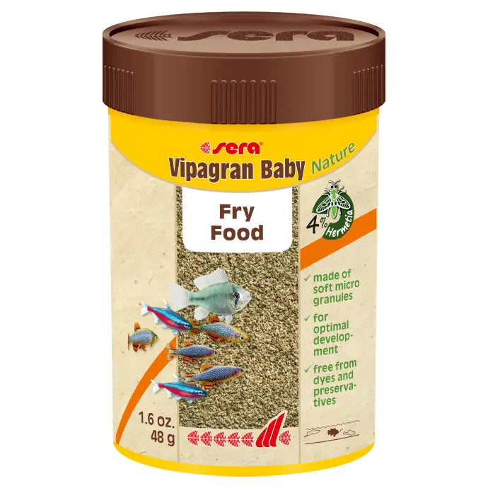 SERA Vipagran Baby Fry Food 48g