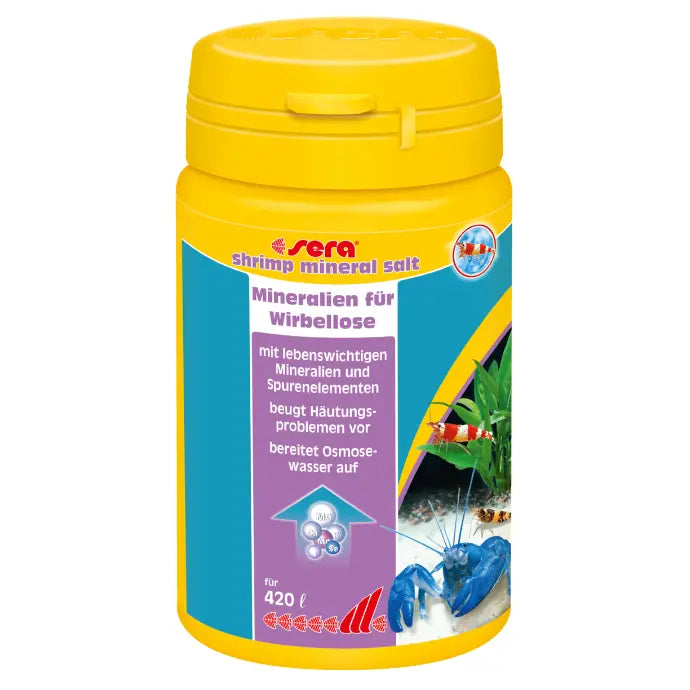 SERA SHRIMP MINERAL SALT 105G