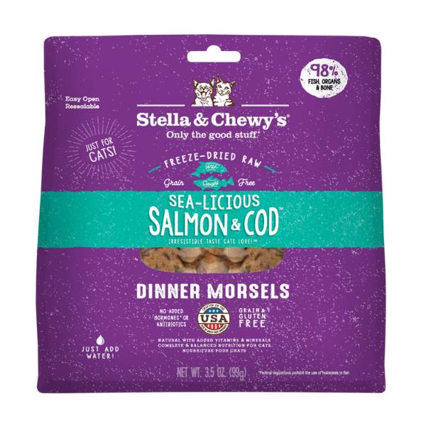 Stella & Chewys Cat FD Sea-Licious Salmon & Cod