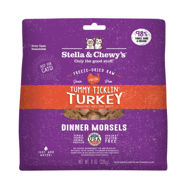 Stella & Chewys Cat FD Tummy Ticklin Turkey