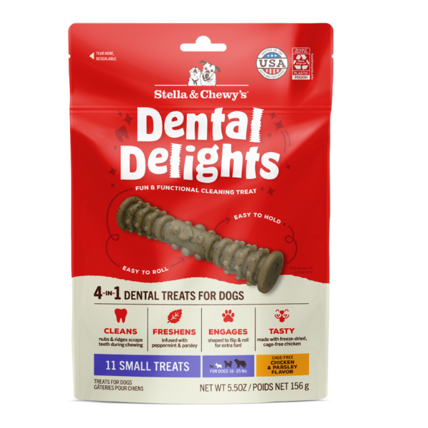 Stella & Chewy’s Dog Dental Treats Delights Small