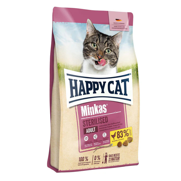 Happy Cat Minkas Sterilized - Cat Dry Food