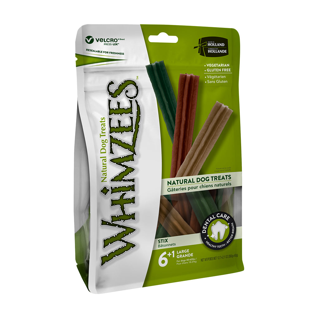 WHIMZEES Stix Large Mix Colours (6+1pcs)