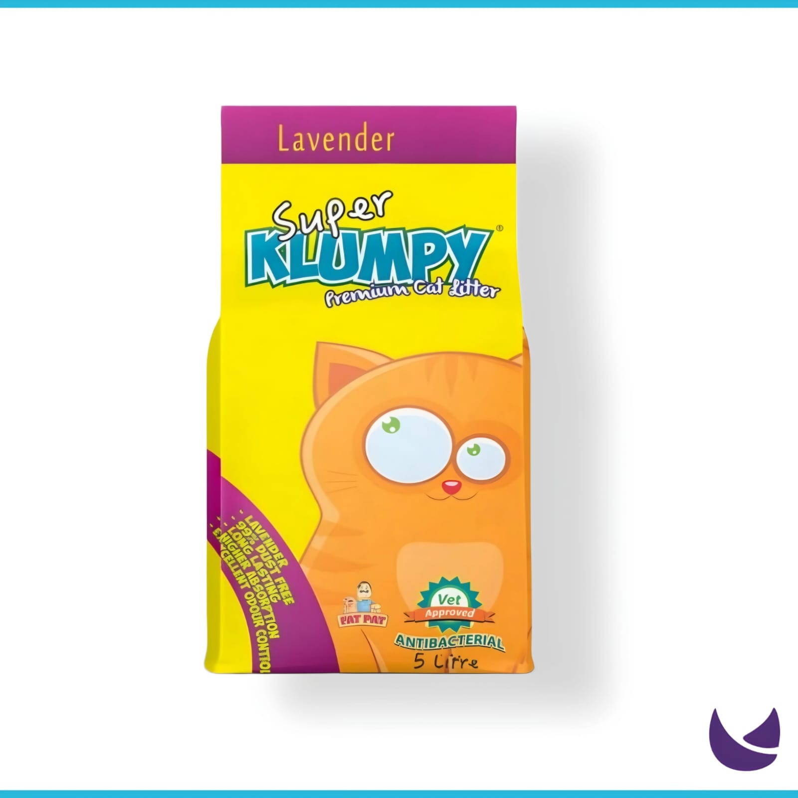 Super Klumpy Cat Litter – Lavender Scent