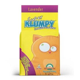 Super Klumpy Cat Litter Lavender – 5 Litre