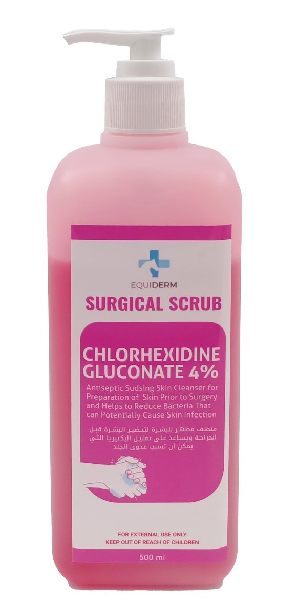 surgical scrub chlorhexidine 4% 500ml