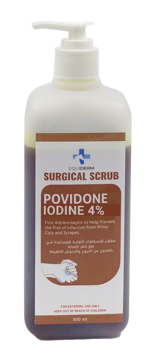 Surgical scrub POVIDONE IODINE 4% 500ml