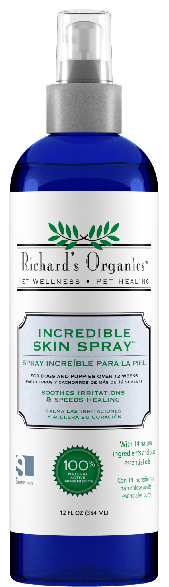 Synergy Labs Richard Organic Incredible Skin Spray - 354ml