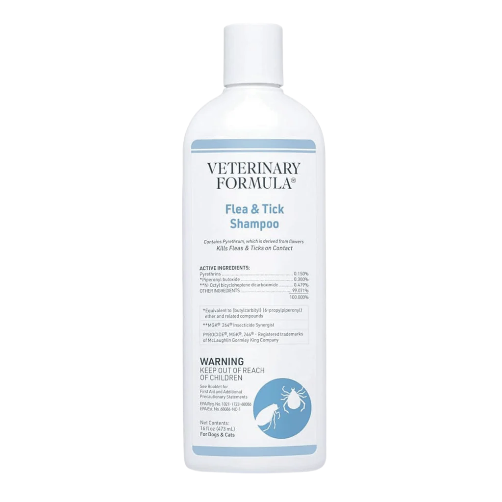 Synergy Labs Veterinary Formula Clinical Care Flea & Tick Shampoo - 473ml