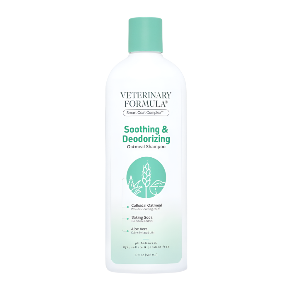 Synergy Labs Veterinary Formula Solutions Soothing & Deodorizing Oatmeal Shampoo - 503ml