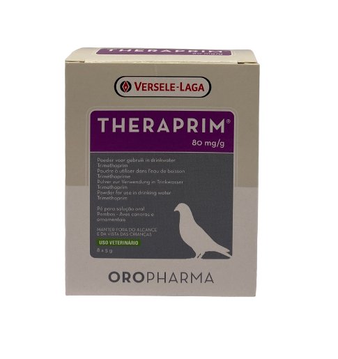 THERAPRIM 8x5gm for the bacterial intestinal infections and respiratory infections in pigeons