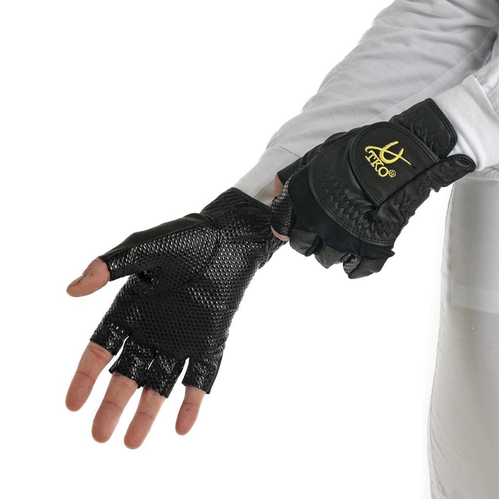 TKO Race Gloves Half Finger β Pro Jockey Grip Gloves