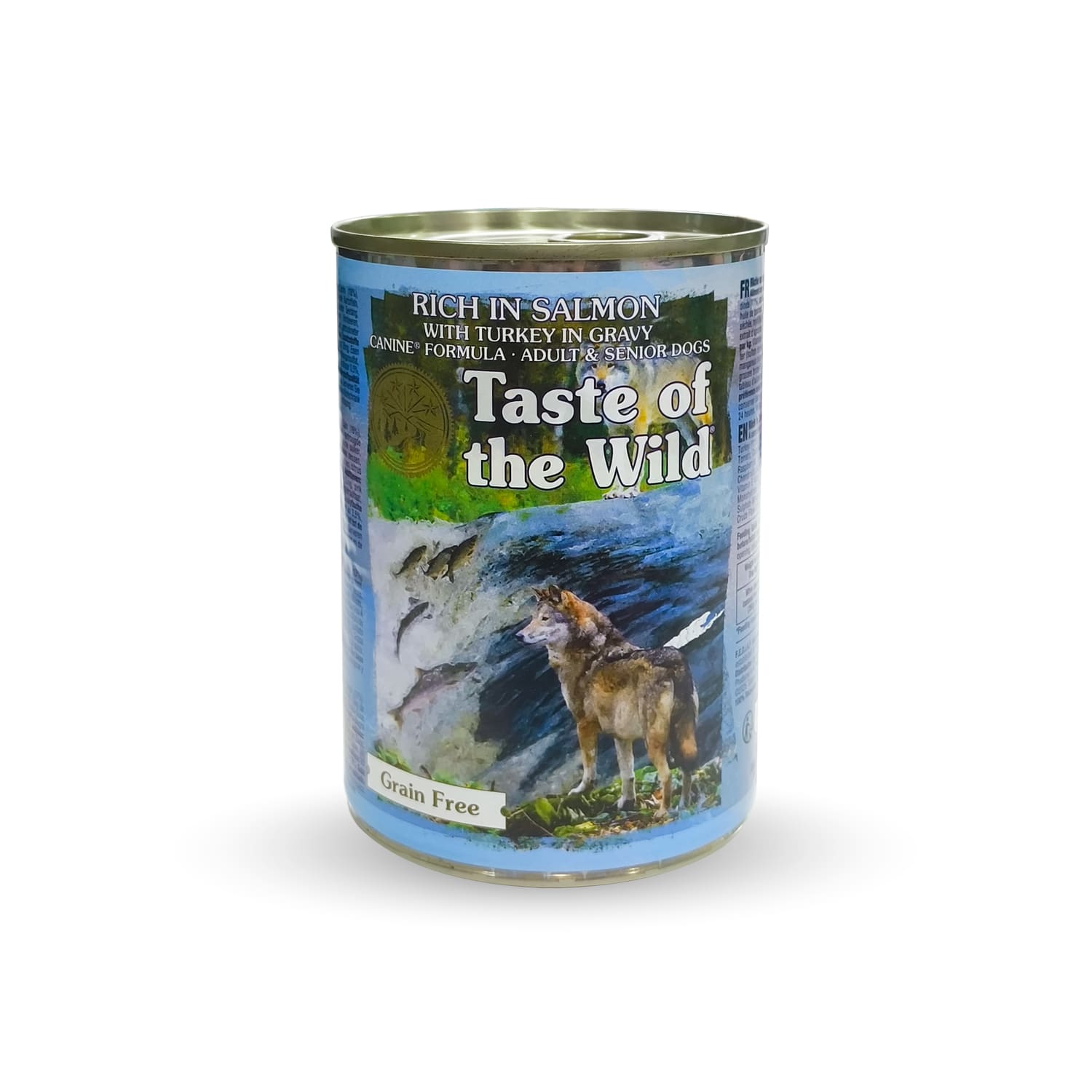 Taste of the Wild Rich in Salmon with Turkey in Gravy for Adult and Senior Dogs 390g - Pack of 12