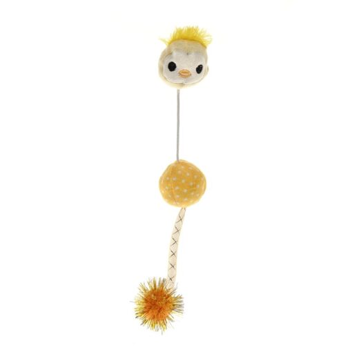 Cute Catnip Toy Orange (2pcs)