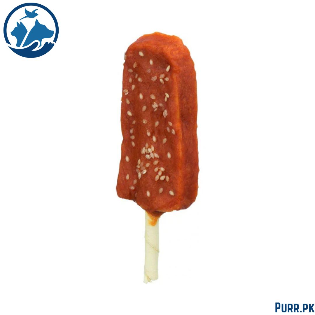 Trixie Dog Denta Fun Chicken Pops With Sesame Seeds 12 cm – 46 g