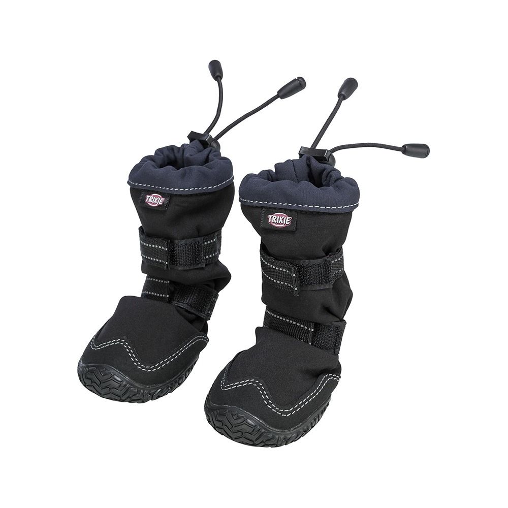 Trixie Dog Active Long Paw Protection Walker Dog Shoes - Black