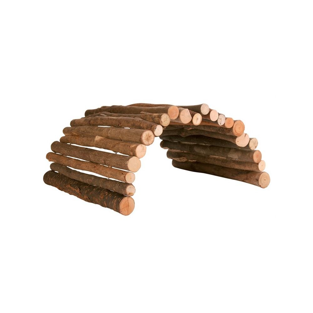 Trixie Natural Living Flexible Wooden Bridge for Small Pets - 51 cm x 30 cm