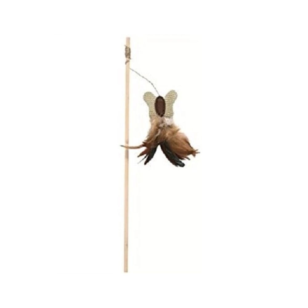 Trixie Playing Rod with Feather Butterfly Cat Toy