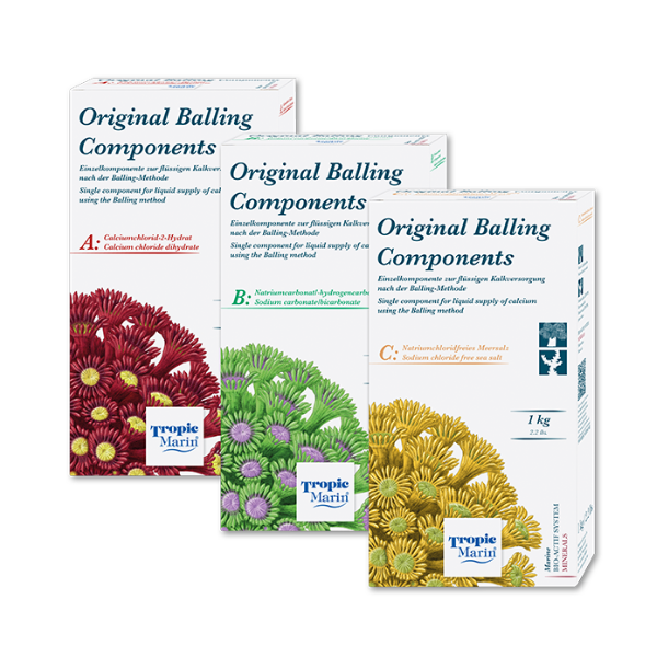 Tropic Marine Original Balling Components Set ABC 3 x 1 kg / 3 x 35.3 oz