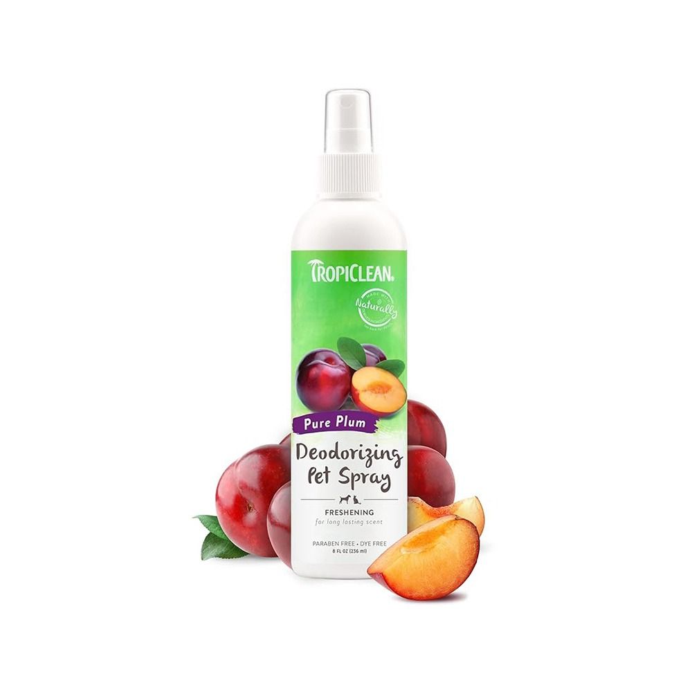 Tropiclean Pure Plum Deodorizing Pet Spray - 8 oz