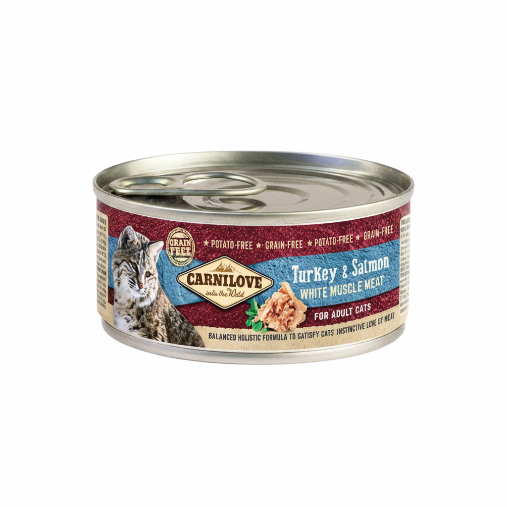 Carnilove Turkey & Salmon for Adult Cats (Wet Food Cans)