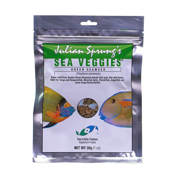 Two Little Fishes SeaVeggies – Green Seaweed 30g Fish Food (1oz)