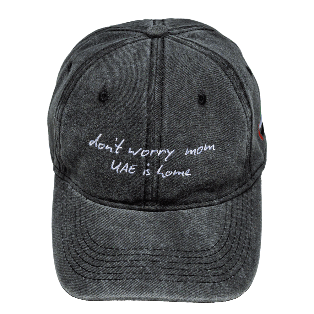 UAE Washed Denim Cap