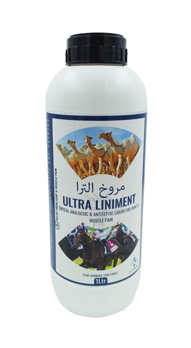 ULTRA LINIMENT 1L Treatment of joint and muscle pain for camels and horses